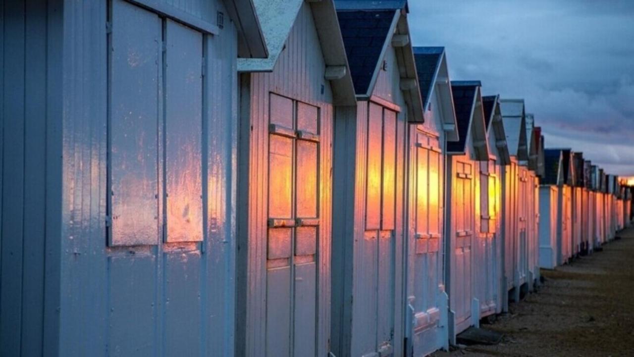 Cottage Le Cerf-Volant Saint-Aubin-Sur-Mer  Exteriör bild